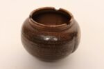 Vintage Bulbous Form Studio Pottery Earth Tone Footed Planter by Deanna Nichols - Image 5