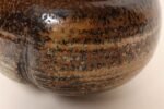 Vintage Bulbous Form Studio Pottery Earth Tone Footed Planter by Deanna Nichols - Image 9