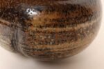 Vintage Bulbous Form Studio Pottery Earth Tone Footed Planter by Deanna Nichols - Image 9