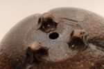 Vintage Bulbous Form Studio Pottery Earth Tone Footed Planter by Deanna Nichols - Image 17