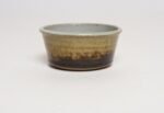 Petite Variegated Ochre and Brown Matte Glazed Stoneware Bowl by Deanna Nichols - Image 2