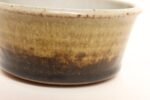 Petite Variegated Ochre and Brown Matte Glazed Stoneware Bowl by Deanna Nichols - Image 7