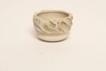 Small Studio Ceramic Matte Glazed Incised Ceramic Bud Vase by Deanna Nichols - Image 2