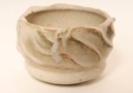Small Studio Ceramic Matte Glazed Incised Ceramic Bud Vase by Deanna Nichols - Image 3