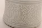 Vintage White Glazed Studio Ceramic Vase with Sgraffito Detail by Deanna Nichols - Image 11