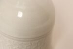 Vintage White Glazed Studio Ceramic Vase with Sgraffito Detail by Deanna Nichols - Image 10
