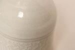 Vintage White Glazed Studio Ceramic Vase with Sgraffito Detail by Deanna Nichols - Image 10