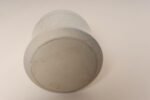 Vintage White Glazed Studio Ceramic Vase with Sgraffito Detail by Deanna Nichols - Image 5