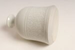 Vintage White Glazed Studio Ceramic Vase with Sgraffito Detail by Deanna Nichols - Image 6