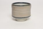 Petite Vintage Gray and Blue Studio Stoneware Vessel/Bud Vase by Deanna Nichols - Image 2