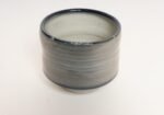 Petite Vintage Gray and Blue Studio Stoneware Vessel/Bud Vase by Deanna Nichols - Image 5
