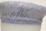 Vintage Lilac and Pale Gray Studio Ceramic Planter with Plate by Deanna Nichols - Image 23