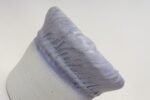 Vintage Lilac and Pale Gray Studio Ceramic Planter with Plate by Deanna Nichols - Image 18