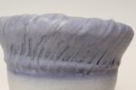 Vintage Lilac and Pale Gray Studio Ceramic Planter with Plate by Deanna Nichols - Image 24