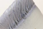 Vintage Lilac and Pale Gray Studio Ceramic Planter with Plate by Deanna Nichols - Image 27