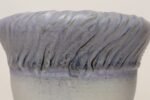 Vintage Lilac and Pale Gray Studio Ceramic Planter with Plate by Deanna Nichols - Image 28