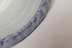 Vintage Lilac and Pale Gray Studio Ceramic Planter with Plate by Deanna Nichols - Image 30