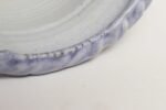 Vintage Lilac and Pale Gray Studio Ceramic Planter with Plate by Deanna Nichols - Image 31