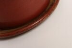 Vintage Crimson and Slate Studio Ceramic Planter with Saucer by Deanna Nichols - Image 28