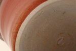 Vintage Crimson and Slate Studio Ceramic Planter with Saucer by Deanna Nichols - Image 30