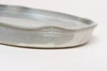 Vintage Green Matte Glaze Botanical Ceramic Planter with Plate by Deanna Nichols - Image 24