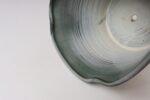 Vintage Green Matte Glaze Botanical Ceramic Planter with Plate by Deanna Nichols - Image 16
