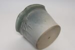 Vintage Green Matte Glaze Botanical Ceramic Planter with Plate by Deanna Nichols - Image 10