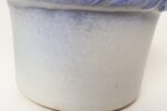 Vintage Periwinkle Incised Studio Ceramic Planter with Saucer by Deanna Nichols - Image 26