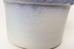 Vintage Periwinkle Incised Studio Ceramic Planter with Saucer by Deanna Nichols - Image 26