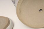Vintage Periwinkle Incised Studio Ceramic Planter with Saucer by Deanna Nichols - Image 32