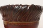 Vintage Red, Ochre and Slate Studio Ceramic Planter with Plate by Deanna Nichols - Image 18
