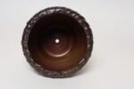 Vintage Red, Ochre and Slate Studio Ceramic Planter with Plate by Deanna Nichols - Image 8