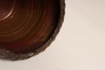 Vintage Red, Ochre and Slate Studio Ceramic Planter with Plate by Deanna Nichols - Image 25