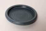Vintage Green and Blue Incised Ceramic Planter with Saucer by Deanna Nichols - Image 29