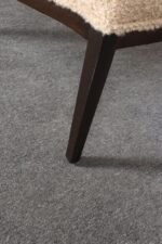 Deco Mahogany and Bouclé Wingback Chair by Edward Wormley for Dunbar Model 103B - Image 24