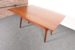 Danish Modern "Elevator" Metamorphic Coffee Table / Dining Table with Two Leaves - Image 14