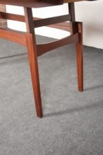 Danish Modern "Elevator" Metamorphic Coffee Table / Dining Table with Two Leaves - Image 23