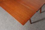 Danish Modern "Elevator" Metamorphic Coffee Table / Dining Table with Two Leaves - Image 45