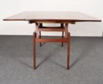 Danish Modern "Elevator" Metamorphic Coffee Table / Dining Table with Two Leaves - Image 5