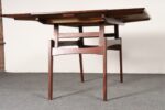 Danish Modern "Elevator" Metamorphic Coffee Table / Dining Table with Two Leaves - Image 13
