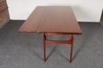 Danish Modern "Elevator" Metamorphic Coffee Table / Dining Table with Two Leaves - Image 18