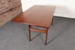 Danish Modern "Elevator" Metamorphic Coffee Table / Dining Table with Two Leaves - Image 17