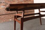 Danish Modern "Elevator" Metamorphic Coffee Table / Dining Table with Two Leaves - Image 42
