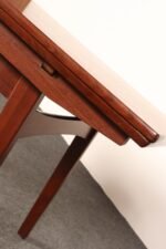 Danish Modern "Elevator" Metamorphic Coffee Table / Dining Table with Two Leaves - Image 55