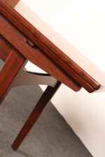 Danish Modern "Elevator" Metamorphic Coffee Table / Dining Table with Two Leaves - Image 55