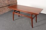 Danish Modern "Elevator" Metamorphic Coffee Table / Dining Table with Two Leaves - Image 40