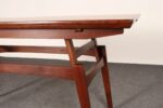 Danish Modern "Elevator" Metamorphic Coffee Table / Dining Table with Two Leaves - Image 56