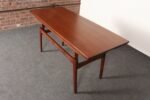 Danish Modern "Elevator" Metamorphic Coffee Table / Dining Table with Two Leaves - Image 32