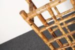 Vintage Bamboo and Rattan 24 Bottle Tabletop of Floor Wine Rack / Stand - Image 19