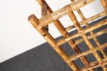 Vintage Bamboo and Rattan 24 Bottle Tabletop of Floor Wine Rack / Stand - Image 19